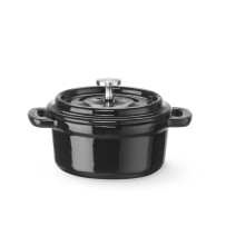 HENDI CAÇAROLA DE FERRO PRETO ESMALTADO 130x100 | Logifacas