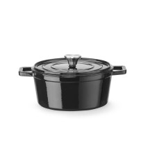 HENDI CAÇAROLA DE FERRO PRETO ESMALTADO 317x240 | Logifacas