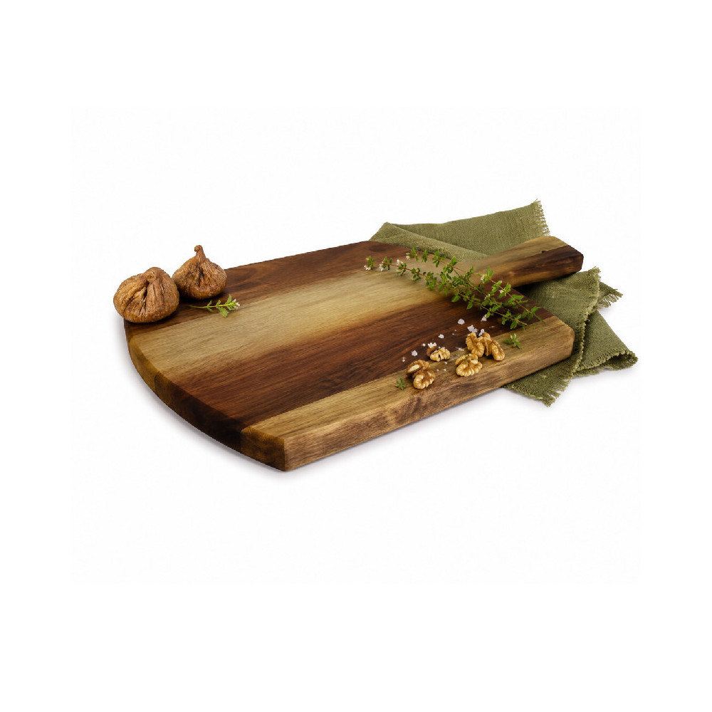 TABUA QUADRADA C/ PEGA ACACIA 41X25X2 | Logifacas