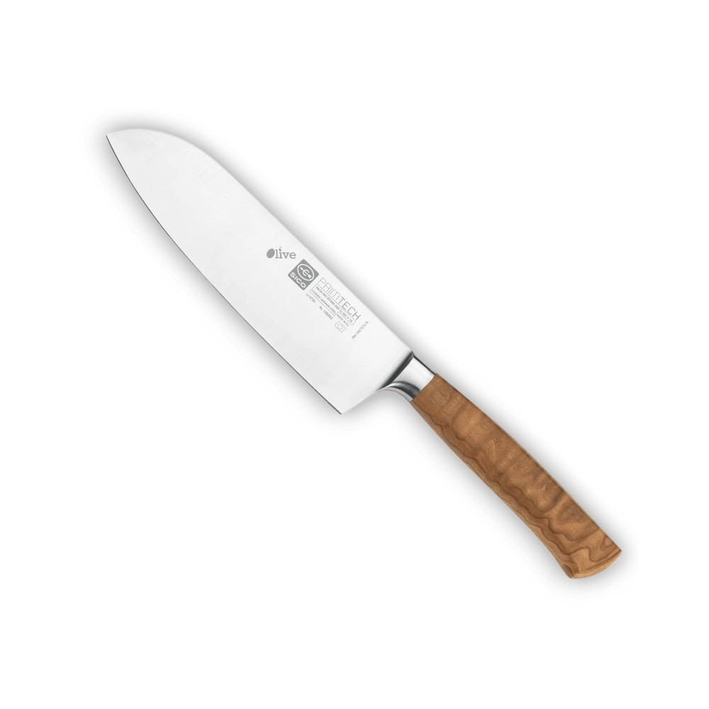 SICO FACA SANTOKU 18CM PRIMTECH OLIVE | Logifacas