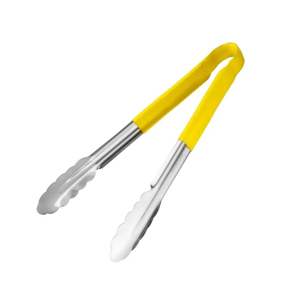 Logifacas Pinça Inox para servir Amarelo 29cm | Logifacas