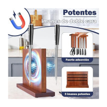 Logifacas Grande Suporte para Facas de Cozinha 38,6 x 23CM | Logifacas