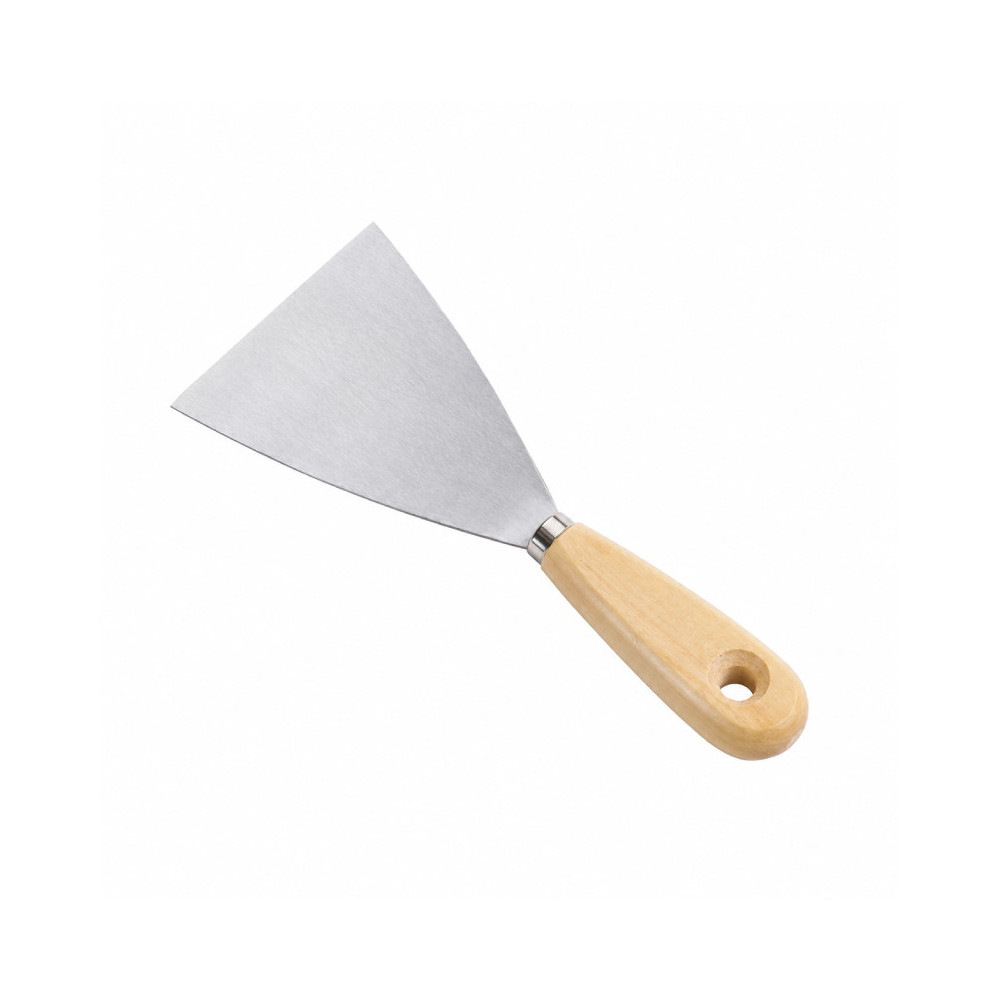 Logifacas Raspador triangular com cabo de madeira 100MM | Logifacas