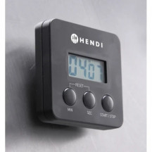 HENDI Temporizador de Cozinha Digital, Clip Metal | Logifacas