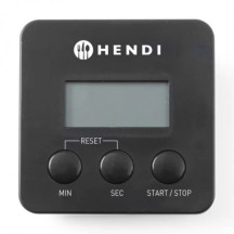 HENDI Temporizador de Cozinha Digital, Clip Metal | Logifacas