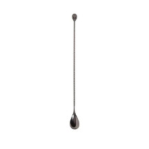 Colher de bar em formato Skull aço inoxidável 33 cm  | Logifacas