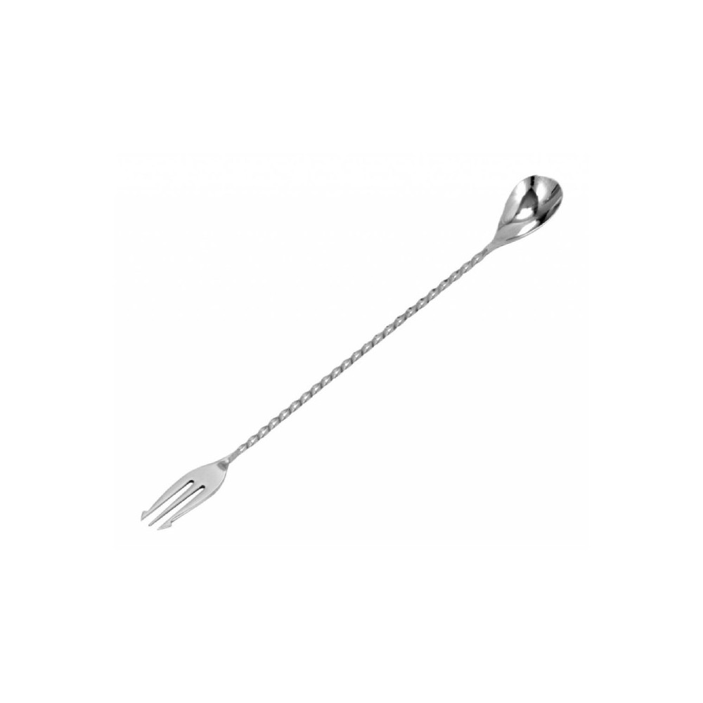 Colher de bar Trident 40 cm em aço inoxidável | Logifacas