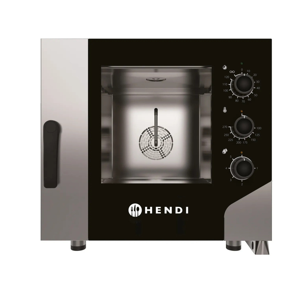 HENDI Forno a vapor de ar quente CONTROLE 5x GN 1/1 HENDI Forno a vapor de ar quente CONTROLE 5x GN 1/1