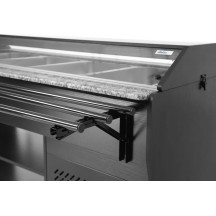 HENDI Buffet para saladas Arktic 4 recipientes GN 1/1 | Logifacas