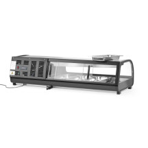 HENDI Expositor de Sushi 5x GN 1/2 (A)40 mm recipientes incl.  | Logifacas