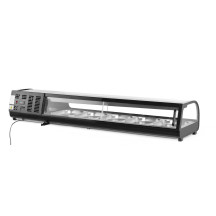 HENDI Expositor de Sushi 5x GN 1/2 (A)40 mm recipientes incl.  | Logifacas