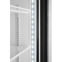 HENDI Frigorífico para bar com painel iluminado, porta única | Logifacas