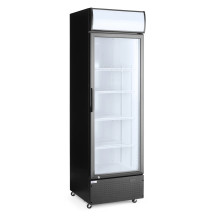 HENDI Frigorífico para bar com painel iluminado, porta única | Logifacas