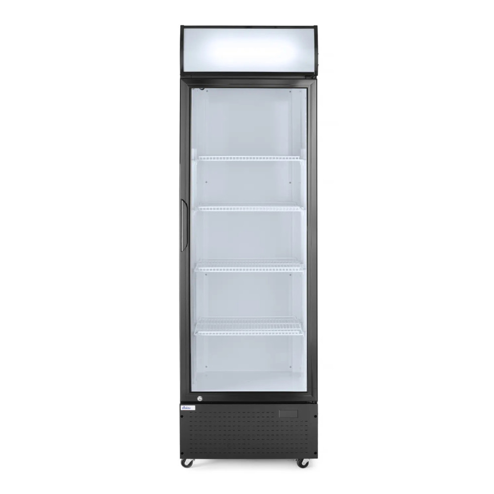 HENDI Frigorífico para bar com painel iluminado, porta única | Logifacas