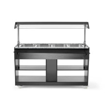 HENDI Buffet aquecido espaço para 4 GN 1/1 | Logifacas