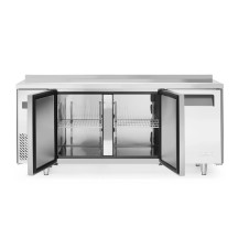 HENDI Bancada frigorífica de três portas Kitchen Line 390 L | Logifacas