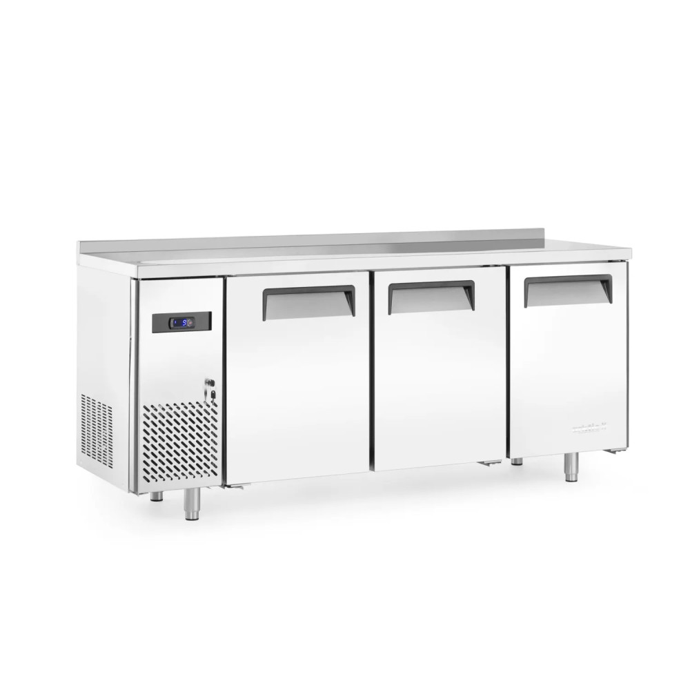 HENDI Bancada frigorífica de três portas Kitchen Line 390 L | Logifacas