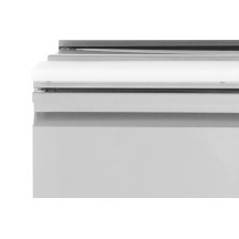 HENDI Balcão refrigerado, 2 portas  Kitchen Line 300 L | Logifacas