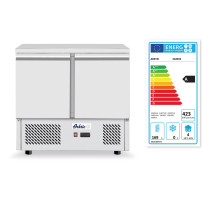 HENDI Balcão refrigerado, 2 portas  Kitchen Line 300 L | Logifacas