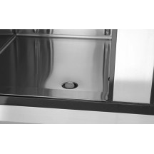 HENDI Bancada frigorífica de duas portas Kitchen Line 220 L | Logifacas