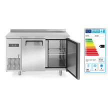 HENDI Bancada frigorífica de duas portas Kitchen Line 220 L | Logifacas