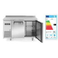 HENDI Bancada frigorífica de duas portas Kitchen Line 220 L | Logifacas