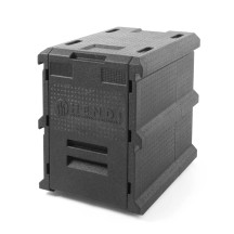 HENDI Caixa Térmica Para Catering: 1/1 545 Mm: Preto | Logifacas
