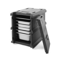 HENDI Caixa Térmica Para Catering: 1/1 545 Mm: Preto | Logifacas