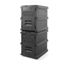 HENDI Caixa Térmica Para Catering: 1/1 545 Mm: Preto | Logifacas