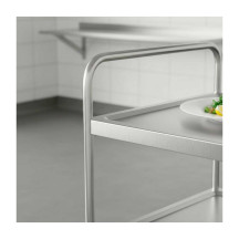 PUJADAS Carrinho de serviço 3 prateleiras Inox 900x500 mm | Logifacas.