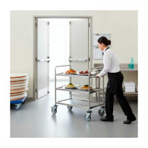 PUJADAS Carrinho de serviço 3 prateleiras Inox 900x500 mm | Logifacas.