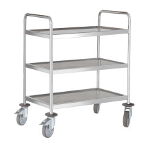 PUJADAS Carrinho de serviço 3 prateleiras Inox 900x500 mm | Logifacas.