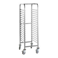 PUJADAS Carrinho de Transporte 17 Guias Inox Desmontável | Logifacas.