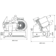 COM LÂMINA DE 25CM