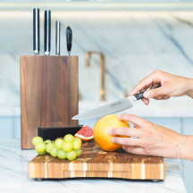 ARCOS Bloco de madeira de 4 facas de cozinha série Eclipse | Logifacas.