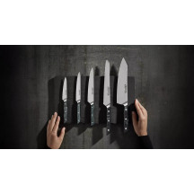 ARCOS Bloco de madeira de 4 facas de cozinha série Eclipse | Logifacas.