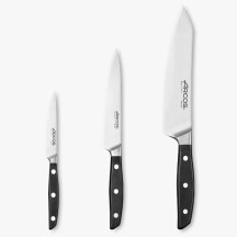 ARCOS Bloco de madeira de 4 facas de cozinha série Manhattan | Logifacas