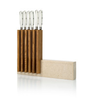 ARCOS Suporte para faca Pedra Branca 280 x 364 x 78 mm