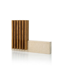 ARCOS Suporte para faca Pedra Branca 280 x 364 x 78 mm