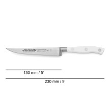 ARCOS Faca de bife Riviera Blanc Series de 130 mm | Logifacas