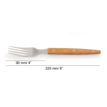 ARCOS GARFO DE MESA DE MICARTA CASTANHO
