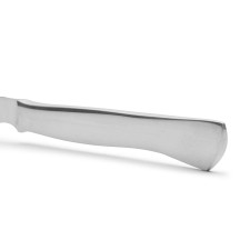 Faca de bife monobloco com lâmina lisa de 220 mm