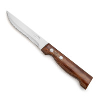 ARCOS Faca de bife de 110MM cabo de madeira de faia prensada | Logifacas