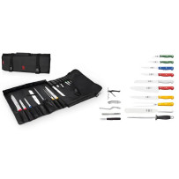 ICEL Conjunto de estojo para facas de chef - 15 peças | Logifacas.