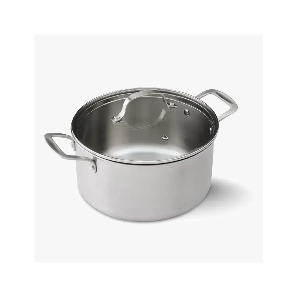 CASTEY Caçarola Trimetal Malmo 24 cm Com Tampa | Logifacas