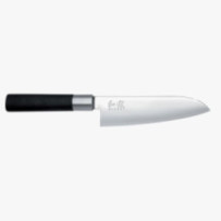 WASABI BLACK FACA SANTOKU 160MM | Logifacas