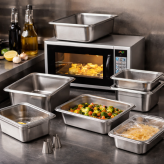 Recipientes Gastronorm Inox e Micro-ondas